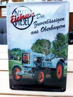 Reclamebord van Eicher Diesel Tractor in reliëf-20x30cm, Verzamelen, Nieuw, Reclamebord, Verzenden