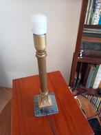 GRAND TOUR antieke tafellamp met marmeren voet., Huis en Inrichting, Lampen | Vloerlampen, Minder dan 100 cm, Ophalen of Verzenden