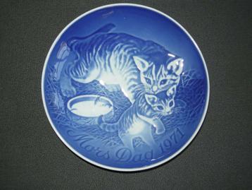 Royal Copenhagen, wandbordje Morsdag 1971 beschikbaar voor biedingen