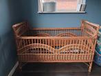 vintage bamboe ledikant, Kinderen en Baby's, Ophalen of Verzenden, Gebruikt, Ledikant