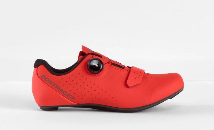 Bontrager Circuit raceschoenen mt 42 Radioactive Red, Fietsen en Brommers, Fietsaccessoires | Fietskleding, Nieuw, Schoenen, Overige maten