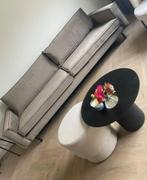 Taupe velours 4-zits bank - Zeer goede staat!, Huis en Inrichting, Banken | Bankstellen, Ophalen, 250 tot 300 cm, 75 tot 100 cm