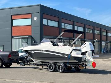 Marine Time QX 620 incl. Honda 250 PK en trailer beschikbaar voor biedingen