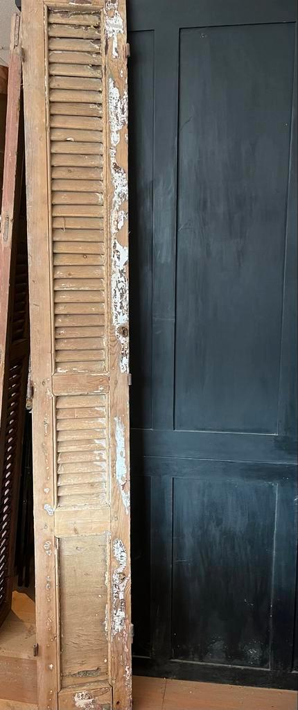 Oud Houten Luik met Verweerde Uitstraling, Antiek en Kunst, Curiosa en Brocante, Ophalen