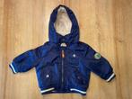 Jongen Stoer Winterjas - Blauw ZGAN maat 68, Kinderen en Baby's, Babykleding | Maat 68, Ophalen of Verzenden, Zo goed als nieuw