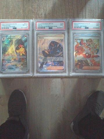 PSA 9/8 Pokemon Special Art Rare Kaarten beschikbaar voor biedingen