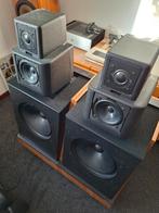 Kef Reference 105  gereviseerd Vintage Top luidsprekers, Refurbished, 120 watt of meer, Front, Rear of Stereo speakers, Ophalen