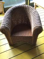 Fraaie rotan fauteuil, retro, Ophalen, Koloniaal, Zo goed als nieuw, 50 tot 75 cm