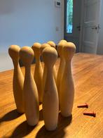 9 Houten Kegels - Leuk Spel voor Jong en Oud!, Ophalen, Gebruikt