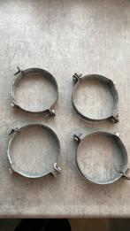 Ijzeren buizenhouders 4x, Doe-het-zelf en Verbouw, Ophalen, Zo goed als nieuw