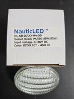 Nautic Led Sealed Beam 3/35W 10-36V bootlamp LED €4,95 NIEUW, Watersport en Boten, Ophalen of Verzenden, Nieuw, Elektra en Verlichting