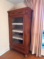 Antieke Kast met Glazen Deur, Antiek en Kunst, Antiek | Meubels | Kasten, Ophalen