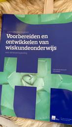 Voorbereiden en ontwikkelen van wiskundeonderwijs, Ophalen of Verzenden, Beta, Zo goed als nieuw, HBO