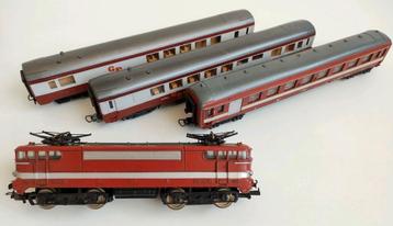 LIMA/LUCKY LIFE 4-delige rode treinset 'Le Capitole' analoog beschikbaar voor biedingen