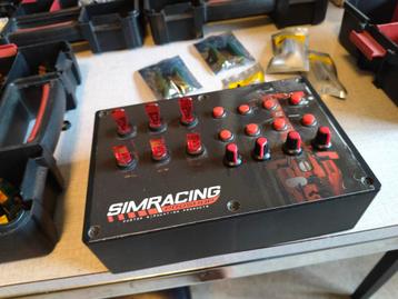 Af te werken DIY buttonbox voor sim racing + onderdelen beschikbaar voor biedingen