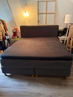 Complete IKEA boxspring 180x200, Huis en Inrichting, Slaapkamer | Bedden, Ophalen, Gebruikt, Tweepersoons, 180 cm