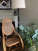 Rotan Schommelstoel - Vintage Stijl, Ophalen, Gebruikt, Bruin, Riet of Rotan