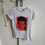 XXS David Bowie wit dameshirt korte mouw, Wit, Ophalen of Verzenden, Zo goed als nieuw, Korte mouw