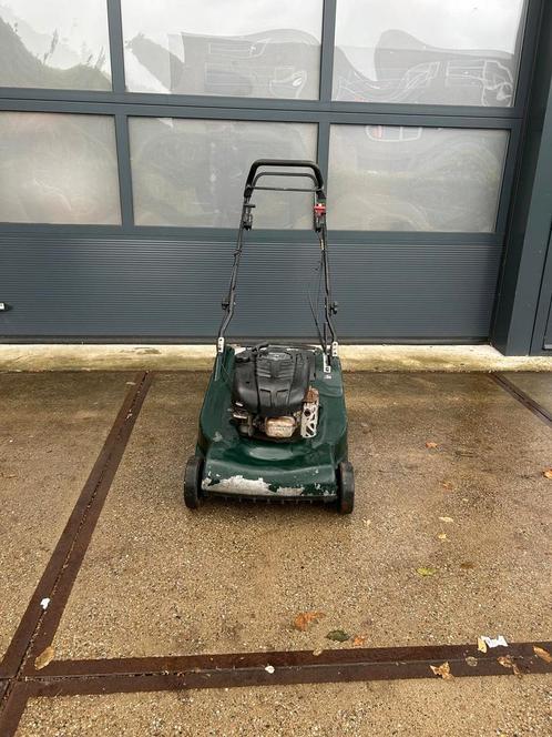 hayter 56  563D, Tuin en Terras, Grasmaaiers, Gebruikt, Benzine-grasmaaier, 50 cm of meer, Cirkelmaaier, Versnellingen, Ophalen of Verzenden