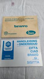 Instructieboekjes Piaggio Vespa Bravo Citta Ciao, Fietsen en Brommers, Brommers | Vespa, Ophalen of Verzenden, Gebruikt