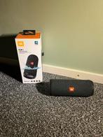 JBL Flip 4 Bluetooth Speaker inclusief doos en oplaadsnoer, Ophalen, Zo goed als nieuw, Accu