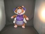 ah hamster meisje met schaatsen en oorwarmers 26 cm paars, Ophalen of Verzenden, Nieuw, Overige typen