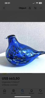 Oiva  Toikka Blue Sapphire. Genummerd 193 van 500, Antiek en Kunst, Verzenden