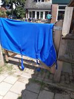 Rode en blauwe fleece deken, Dieren en Toebehoren, Paarden en Pony's | Dekens en Dekjes, Ophalen, Zo goed als nieuw, Deken