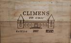 ORIGINELE KIST 6x CLIMENS 2007, Frankrijk, Nieuw, Ophalen of Verzenden, Witte wijn