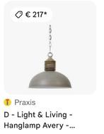 Grote lamp light and living, Huis en Inrichting, Lampen | Hanglampen, Ophalen of Verzenden, Gebruikt, Metaal, Minder dan 50 cm