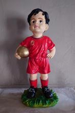 50 cm grote voetballer van hars, Ophalen of Verzenden, Zo goed als nieuw, Overige typen
