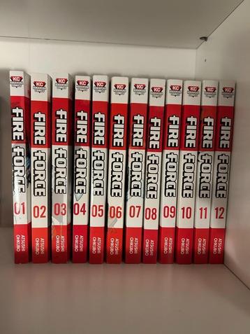 Fire force Manga 1-12 beschikbaar voor biedingen