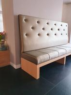 Gratis, Unieke grote bank eethoek 220 breed, Ophalen, Gebruikt