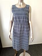 Mouwloze jurk Noa Noa blauw-wit folklore stijl maat XXL42-44, Maat 46/48 (XL) of groter, Zo goed als nieuw, Onder de knie, Verzenden