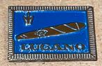 Vintage Lugano sigaren speldje blauw, Postzegels en Munten, Ophalen of Verzenden, Gestempeld