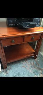 Salontafel /bijzettafel /printertafel, Ophalen, Gebruikt, Vierkant, Hout