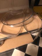 Glazen Ovenschaal Set, Ophalen of Verzenden, Gebruikt