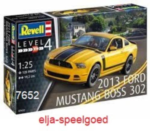 Revell 1:25 FORD MUSTANG 2013 Boss 302 modelbouw 7652, Hobby en Vrije tijd, Modelbouw | Auto's en Voertuigen, Nieuw, Auto, Groter dan 1:32