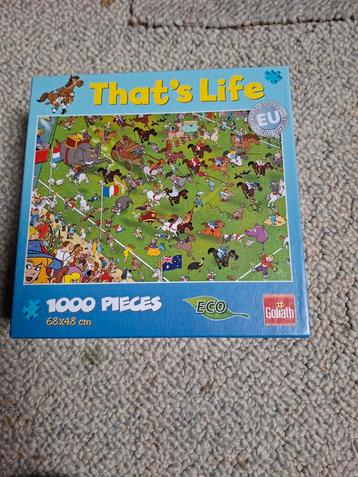 That's Life Legpuzzel - 1000 Stukjes beschikbaar voor biedingen
