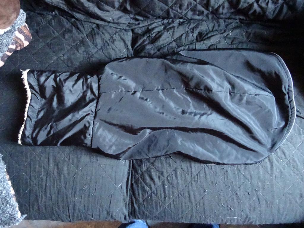 Hondenjas zwart, Ophalen of Verzenden, Gebruikt, Hondenjas