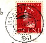 960346 Maastricht Helpoort 1947 Gelopen met postzegel, Ophalen of Verzenden, 1940 tot 1960, Gelopen, Limburg