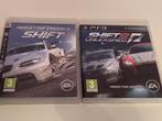 Ps3 Need for Speed Shift 1 & 2 voor 7,50, 1 speler, Racen en Vliegen, Ophalen of Verzenden, Zo goed als nieuw