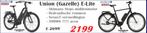 0p=0p Nw. Union (Gazelle) E-Bikes met hoge korting! 0p=0p !!, Ophalen, Nieuw, 51 tot 55 cm, 50 km per accu of meer