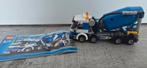 Lego 7990 Cement Mixer met Boekje, Ophalen of Verzenden, Gebruikt, Losse stenen, Lego