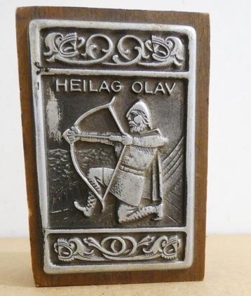 Heilag Olav, luciferdoos houder [1425] beschikbaar voor biedingen