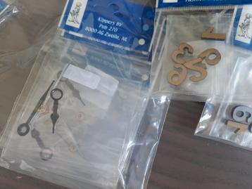 Klok materialen voor hobby wijzers klokwijzers cijfersets beschikbaar voor biedingen