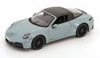 Porsche 911 (992.2) Targa 4 GTS 2024 Grijsgroen / Zwart 1-18, Hobby en Vrije tijd, Modelauto's | 1:18, Tschuiten@hotmail.com, Auto