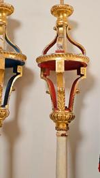 TOP ** Antieke Franse bois doré processie kroon / ornament, Antiek en Kunst, Ophalen