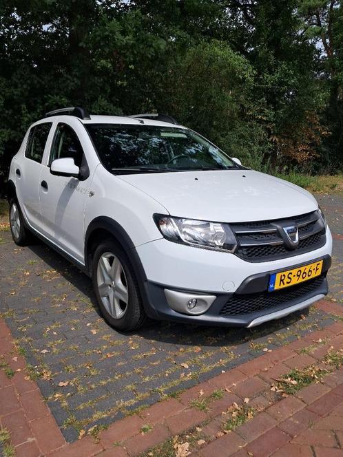 Dacia Sandero 0,9 TCE S&S  STEPWAY 2016 Wit, Auto's, Dacia, Particulier, Sandero Stepway, ABS, Airbags, Airconditioning, Android Auto
