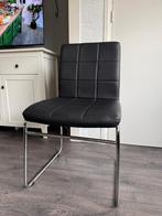 Eetkamerstoelen, Huis en Inrichting, Stoelen, Ophalen, Kunststof, Twee, Zwart